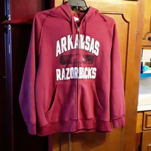 NCAA Arkansas Razorback hoodie